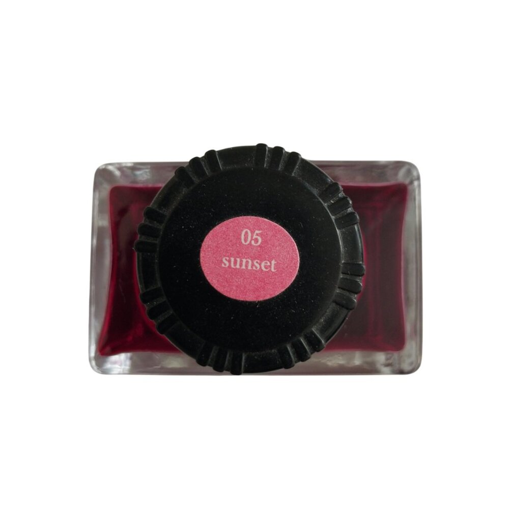 Taccia Lip Color Fountain Pen Ink Bundle 30 ML Glass Bottles Sunset Pale Rose - Picture 3 of 9